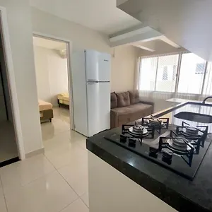  Apartamento Ca02- Quadra Do Mar No Calcadao Da - Garagem